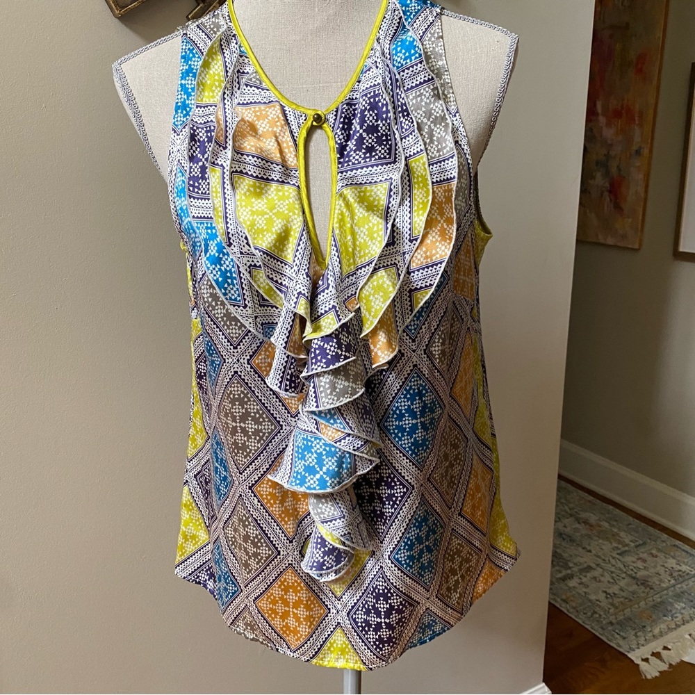 ETCETERA Silk Sleeveless Top